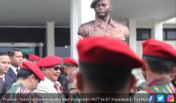 Hadiri HUT Kopassus, Prabowo Teringat saat Masih Agak Kurus - JPNN.com