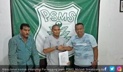 Aldino Herdianto Resmi Berkostum PSMS Medan - JPNN.com