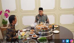 Zulkifli Hasan Unggah Foto saat Makan Bareng Jokowi - JPNN.com