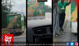 Viral, Video Perjuangan Mertua Kejar Truk demi Menantu Ngidam - JPNN.com