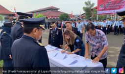 Kemenkumham Banten Gelar Hari Bhakti Pemasyarakatan di Lapas Pemuda Tangerang - JPNN.com