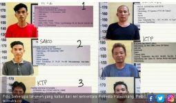Lima Tahanan Polresta Palembang yang Kabur Ditangkap di Dua Daerah Ini - JPNN.com