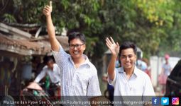 Bebas dari Penjara, Dua Jurnalis Reuters Tak Kapok Ungkap Kebobrokan Myanmar - JPNN.com