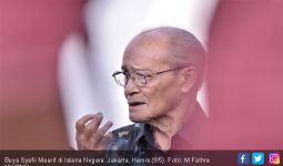 Buya Syafii Sampaikan Kriteria Calon Menteri ke Jokowi - JPNN.com