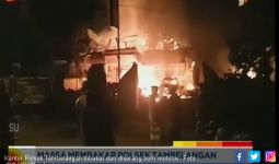 Ternyata Warga Juga Lemparkan Bom Molotov ke Kantor Polsek Sebelum Dibakar - JPNN.com