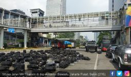 Tak Ada Aksi, Polisi Tetap Tutup Jalan MH Thamrin - JPNN.com