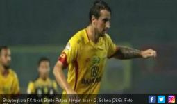Flavio Beck Junior Cetak Hattrick, Bhayangkara FC Tekuk Barito Putera - JPNN.com