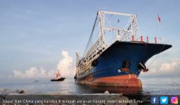 Kapal China Bermuatan 100 Ton Cumi-cumi Kandas, TNI AL Lakukan Penyelamatan - JPNN.com