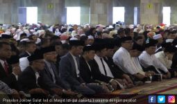 Begini Isi Ceramah di Istiqlal Saat Salat Id yang Dihadiri Presiden Jokowi - JPNN.com