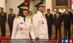 Dilantik di Istana Negara, Arinal - Chusnunia Resmi Pimpin Lampung 2019 - 2024 - JPNN.com