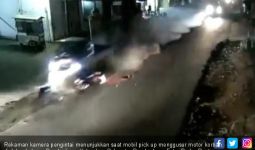 Berkat Kamera CCTV Pelaku Tabrak Lari Berhasil Ditangkap Polisi - JPNN.com