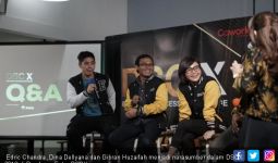 Dina Dellyana dan Gibran Huzaifah Berbagi Kiat Bangun Usaha di DSCX Bandung - JPNN.com