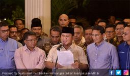 Gugatan Ditolak, Prabowo Kecewa, tetapi Tetap Hormati Keputusan MK - JPNN.com