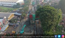 Cor Beton Proyek Jalan Tol BORR Tumpah - JPNN.com
