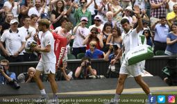 Novak Djokovic Tembus Semifinal Wimbledon 2019, Lihat Aksinya - JPNN.com
