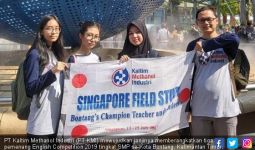 PT Kaltim Methanol Kirim Pemenang English Competition 2019 ke Singapura - JPNN.com