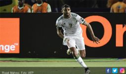 Lihat Gol Riyad Mahrez yang Dramatis di Semifinal Piala Afrika 2019 - JPNN.com