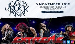 Extreme Bakal Guncang JogjaROCKarta Festival 2019 - JPNN.com