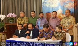 Empat Ketum Parpol Koalisi Jokowi Bertemu, NasDem Tak Mau Ada Virus Pengganggu - JPNN.com