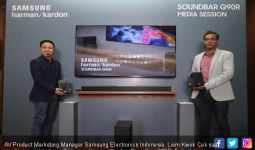 Samsung Merilis Harman Kardon Soundbar Q90R - JPNN.com
