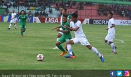 Gol Natanael Bawa PSMS Unggul atas Sriwijaya FC pada Babak Pertama - JPNN.com
