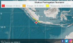 Gempa di Laut Banten, Pandeglang dan Lampung Barat Siaga Tsunami - JPNN.com