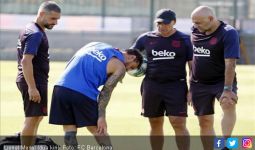 Baru Latihan, Lionel Messi Cedera - JPNN.com