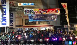 Suzuki Saturday Night Ride Menggerlap Kota Banjarmasin - JPNN.com