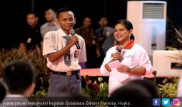 Cara Unik Ibu Iriana Jokowi Sosialisasikan Bahaya Narkoba ke Pelajar - JPNN.com