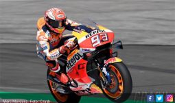 Dovizioso Jatuh, Meluncur, Tercampak, Marquez Pimpin FP2 MotoGP Austria - JPNN.com