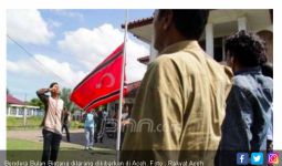 Polisi Kejar Pengibar Bendera Bulan Bintang di Aceh - JPNN.com