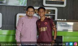 Komentar Pertama Firza Andika Setelah Resmi Berkostum PSM Makassar - JPNN.com