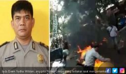 Ipda Erwin, Korban Pembakaran di Cianjur Meninggal Dunia - JPNN.com