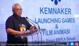 Kemnaker Launching Film dan Games Animasi Karya Siswa BBPLK Bekasi - JPNN.com