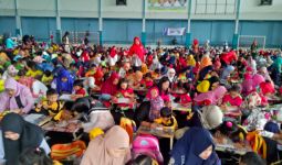 5000 Anak Ramaikan Lomba Mewarnai Sekaligus Berdonasi - JPNN.com