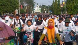 Ribuan Pesepeda Ramaikan Gowes Nusantara 2019 Etape Blora Jawa Tengah - JPNN.com