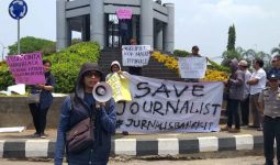 Kutuk Aksi Kekerasan, Jurnalis Gelar Unjuk Rasa - JPNN.com