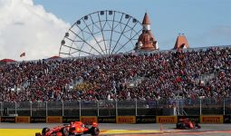 Blunder Ferrari di F1 Rusia. Leclerc Cuma Podium Ketiga, Vettel Gagal Finis - JPNN.com