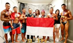 Indonesia Raih 5 Medali pada Kejuaraan Binaraga Fisik Tingkat Asia di Singapura - JPNN.com