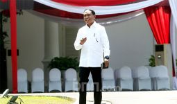 Zainudin Amali Tersenyum Usai Bicara soal Pemuda dan Olahraga dengan Jokowi - JPNN.com