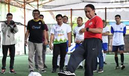 Menpora Buka Kejuaraan Futsal Kontan 2019 dengan Melakukan Tendangan Kick Off - JPNN.com