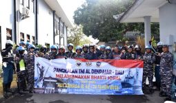 Bersama Para Biker, Lanal Denpasar Gelar Acara Karya Bakti - JPNN.com