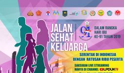 LPDUK Dukung Jalan Sehat Keluarga 2019 - JPNN.com