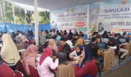 Pelamar CPNS Jakarta Antusias Ikut Simulasi CAT BKN - JPNN.com