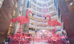 Sambut Natal 2019, Pacific Place Jakarta Ciptakan Surga Flamingo - JPNN.com