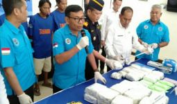 Bawa 36 Kg Sabu-sabu dan 32.570 Pil Ekstasi, Dua Pria Asal Riau Ditangkap di Palembang - JPNN.com