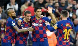 Barcelona Menang Besar, Messi 50 Gol - JPNN.com