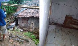 Rumah di Cigudeg Bogor Rusak Akibat Pergerakan Tanah, Puluhan Warga Mengungsi - JPNN.com