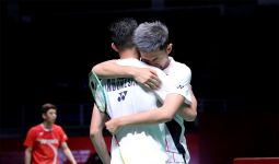 Makna Pelukan FajRi di 8 Besar Malaysia Masters 2020 - JPNN.com
