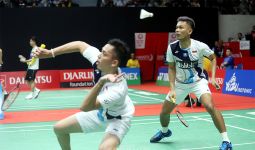 FajRi dan Ginting Tembus Perempat Final Indonesia Masters 2020 - JPNN.com